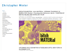 Tablet Screenshot of christopher-winter.com